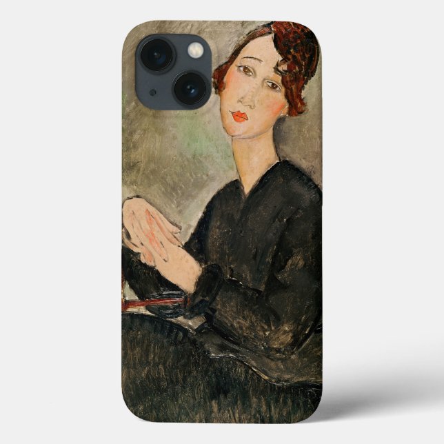 Coques Case-Mate iPhone Portrait of Dedie Hayden, 1918 (Verso)