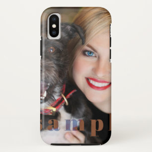 Coque Case-Mate iPhone Portrait personnalisé Tough iPhone X