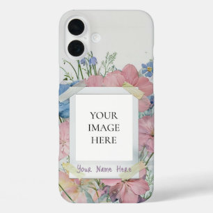 Coque Pour iPhone 16 Plus Portrait pétal