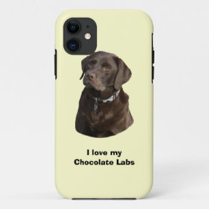 Case-Mate iPhone Case Portrait photo de chien du Labrador de chocolat