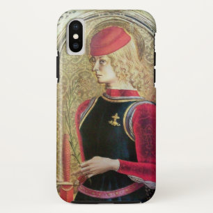 Case-Mate iPhone Case PORTRAIT SAINT GEORGE, Rouge, Noir, Jaune or