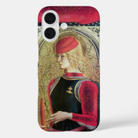 PORTRAIT SAINT GEORGE, Rouge, Noir, Jaune or