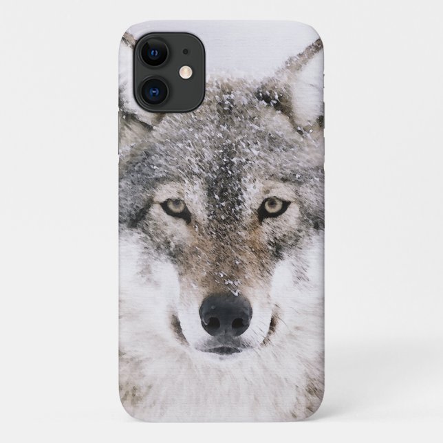 Coques Case-Mate iPhone Portrait Wolf (Dos)