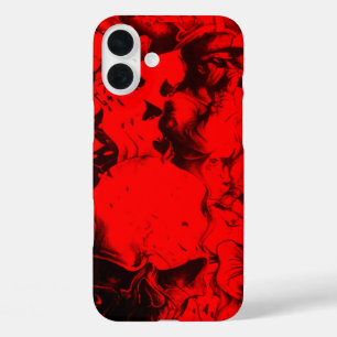 Coque Pour iPhone 16 Plus Portraits de musiciens pop   Vibrant cramoisi et o