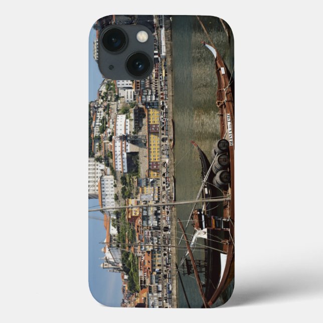 Coques Case-Mate iPhone Portugal, Porto, Boat With Wine Barrels (Verso)