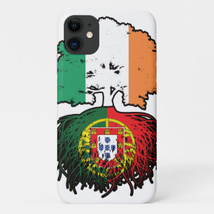 Case-Mate iPhone Case Portugal Portuguese Irish Ireland Tree Roots Flag