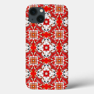 iPhone 13 Coque Portuguese Ceramic Tile Pattern