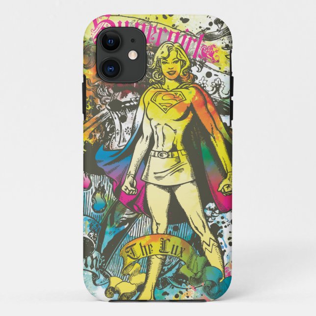 Coques Case-Mate iPhone Pose Supergirl Le Lux (Dos)