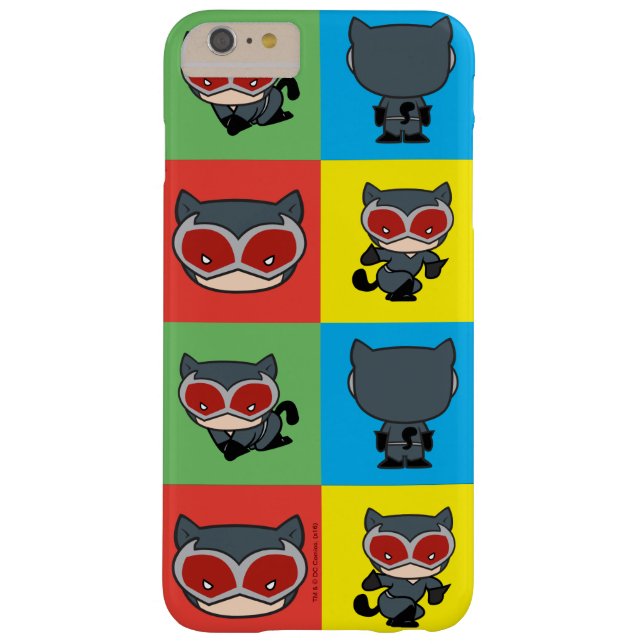 Coques Case-Mate iPhone Poses de caractères Chibi Catwoman (Dos)