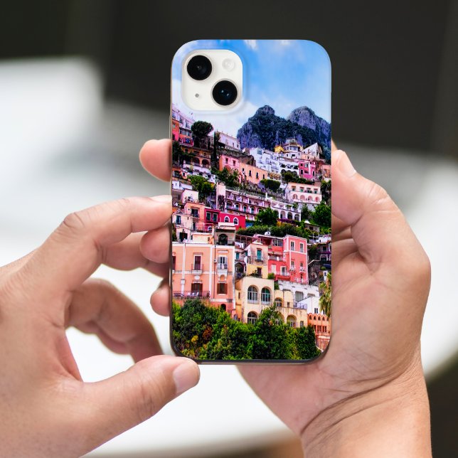 Coques Case-Mate iPhone Positano coloré, Italie (Bring a bit of Amafli Coast with you on this colorful iphone case.)
