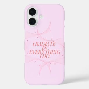 Coque Pour iPhone 16 Positif, Spirituel, Inspirationnel, Motivationnel