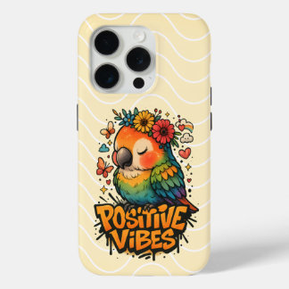 Coque Case-Mate iPhone “Positive Vibes” Parrot