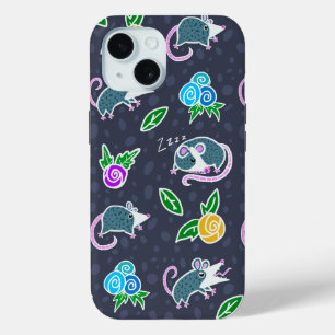 Coque Case-Mate iPhone Possum & Flowers à crier sur le dessin