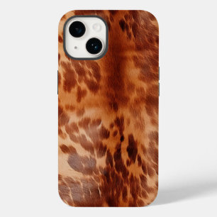 Coque Case-Mate iPhone Poster de animal Brown de vache