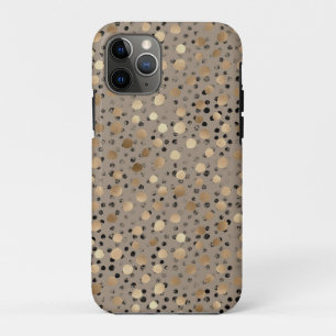 Case-Mate iPhone Case Poster de animal Brown Gold Black