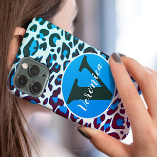 Case-Mate iPhone Case Poster de animal de Leopard élégant Rockabilly Mot