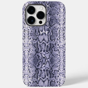 Coque Case-Mate iPhone Poster de animal de peau de serpent pourpre