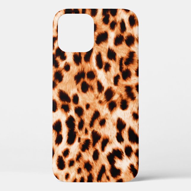 Coques Case-Mate iPhone Poster de animal sans couture Belle aquarelle tach (Verso)