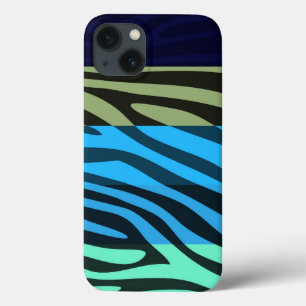 Coque Case-Mate iPhone Poster de animal Skin Zebra Retro Motif coloré 6