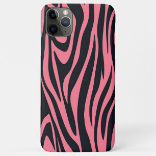 Case-Mate iPhone Case Poster de animal Zèbre rose et noir