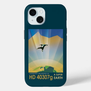 Coque Case-Mate iPhone Poster De L'Espace Rétro-La Gravité D'Une Super Te