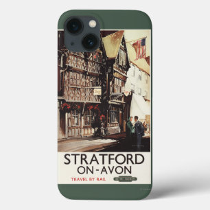 Case-Mate iPhone Case Poster ferroviaire Garrick Inn and Harvard House