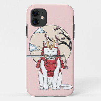 Case-Mate iPhone Case Poster japonais Sakura Samurai Chat