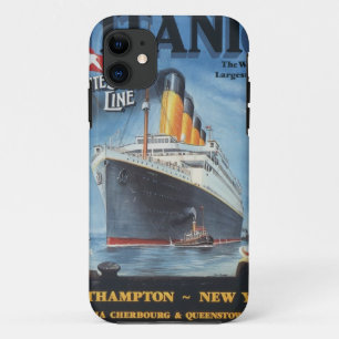 Coques Pour iPhone Poster vintage titanique original 1912