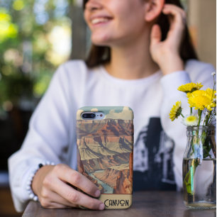 Case-Mate iPhone Case Poster Vintage voyage Grand Canyon Colorado River