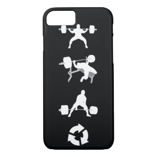 Coque Case-Mate iPhone Posture accroupie, banc à presse, Deadlift,