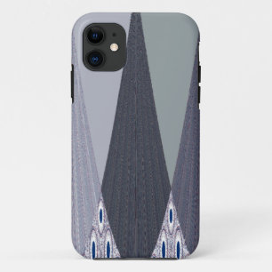 Coque Case-Mate Pour iPhone Pots Chevron Gris Cendré Imprimer