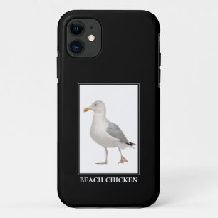 Case-Mate iPhone Case Poulet de Plage - Humour de goéland de Mouette de