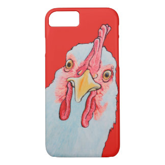 Coque Case-Mate iPhone Poulet fâché en rouge