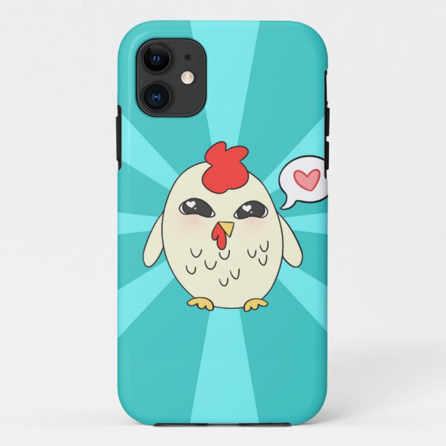 Coques Case-Mate iPhone Poulet mignon (Dos)