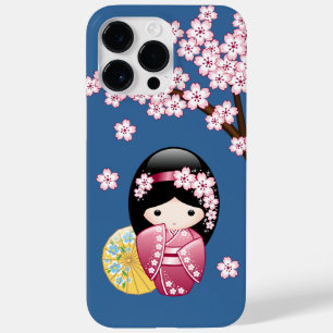 Coque Case-Mate iPhone Poupée Kokeshi Printemps - Cute Geisha Japonaise s
