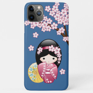 Case-Mate iPhone Case Poupée Kokeshi Printemps - Cute Geisha Japonaise s
