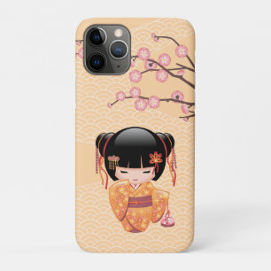 Case-Mate iPhone Case Poupée Kokeshi Ume - Fille Geisha Japonaise de la 