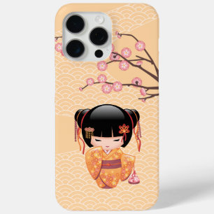 Coque Case-Mate iPhone Poupée Kokeshi Ume - Fille Geisha Japonaise de la 