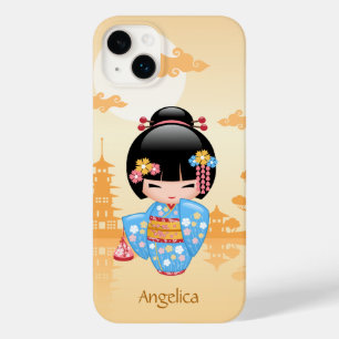 Coque Case-Mate iPhone Poupée Maiko Kokeshi - Cute Japonaise Geisha Girl