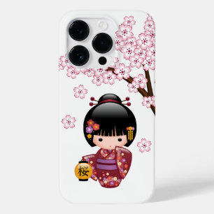 Coque Case-Mate iPhone Poupée Sakura Kokeshi - jolie fille japonaise Geis