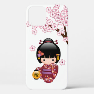 Case-Mate iPhone Case Poupée Sakura Kokeshi - jolie fille japonaise Geis