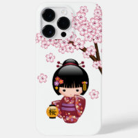 Poupée Sakura Kokeshi - jolie fille japonaise Geis