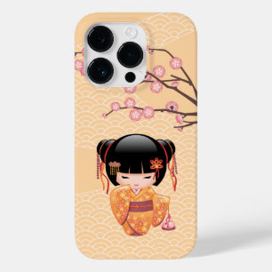 Coque Case-Mate iPhone Poupée Ume Kokeshi - Japonaise Pêche Geisha Girl