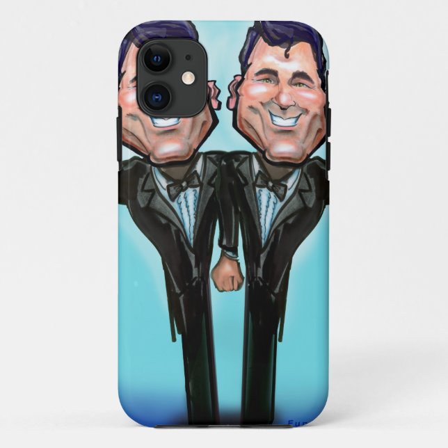 Coques Case-Mate iPhone Poupées de gâteau Mariage gay (Dos)