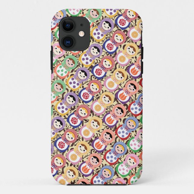 Coques Case-Mate iPhone Poupées de Matryoshka (Dos)