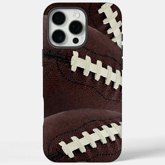 Coques Case-Mate iPhone Pour lui Football Graphique Moderne (Verso)