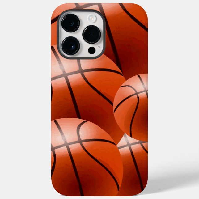 Coques Case-Mate iPhone Pour lui Moderne Graphic Basketball iPhone (Verso)
