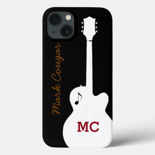 Coque Case-Mate iPhone pour un guitariste de musique rock