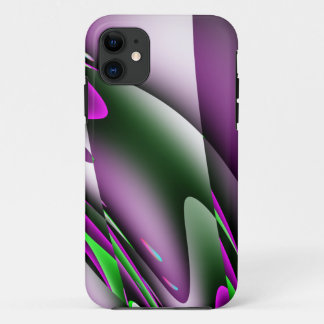 Case-Mate iPhone Case Pourpre abstrait je téléphone le cas 5