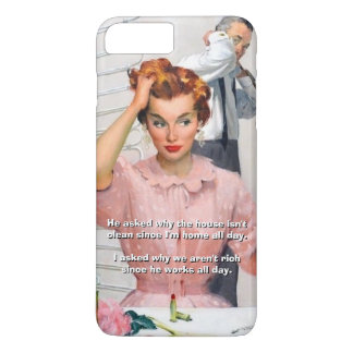 Case-Mate iPhone Case Pourquoi ne sommes-nous pas riches ? femme au